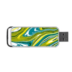 Vector Vivid Marble Pattern 13 Portable Usb Flash (two Sides) by goljakoff