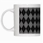 Black Diamonds White Mugs Left