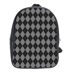 Black Diamonds School Bag (large) by ArtsyWishy