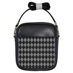 Black Diamonds Girls Sling Bag by ArtsyWishy