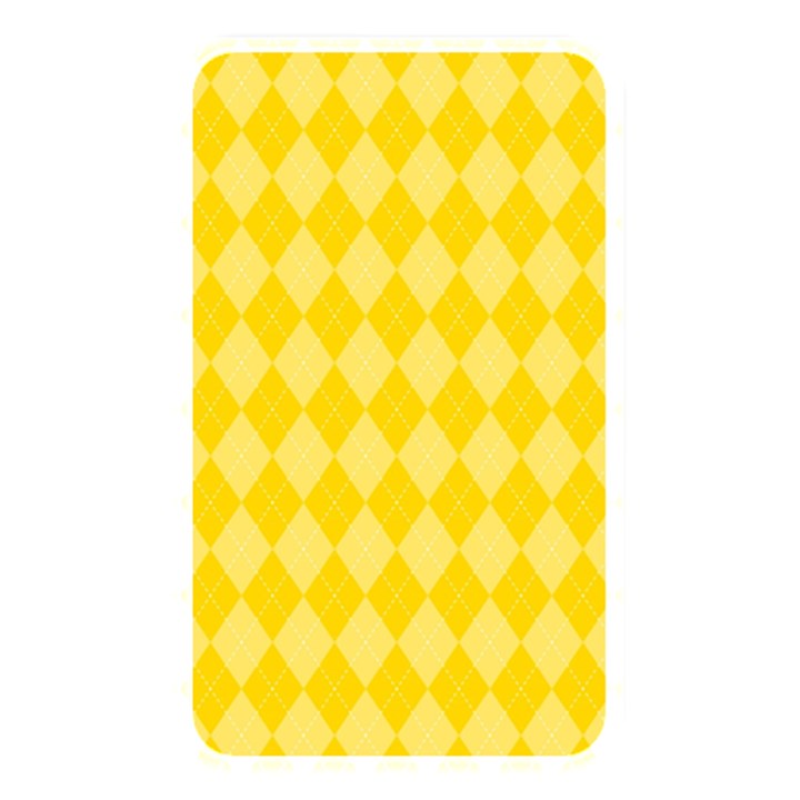 Yellow Diamonds Memory Card Reader (Rectangular)