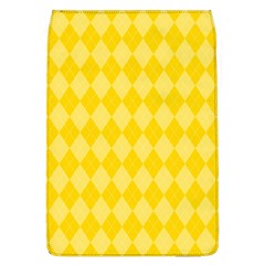 Yellow Diamonds Removable Flap Cover (l) by ArtsyWishy