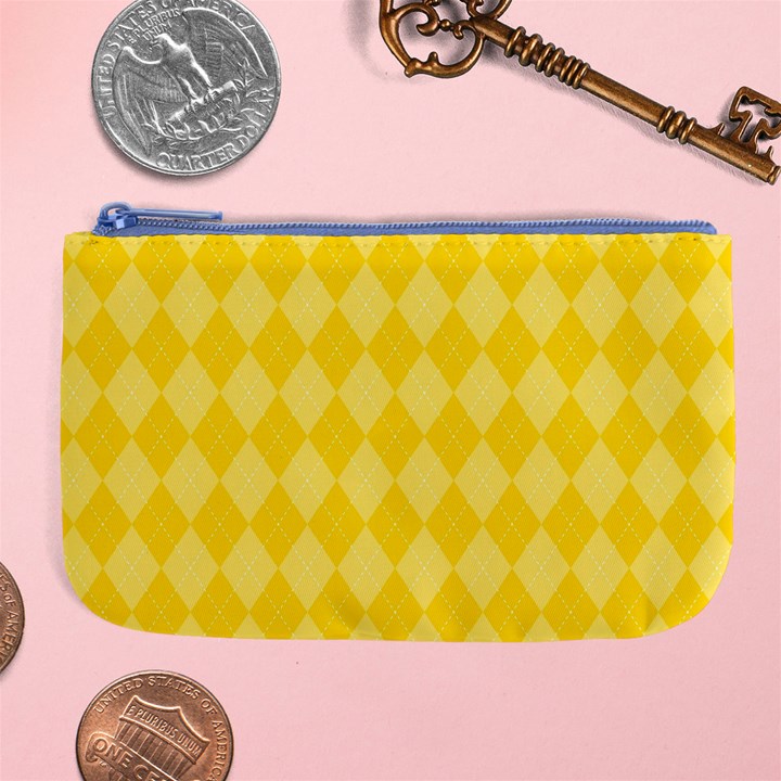 Yellow Diamonds Large Coin Purse