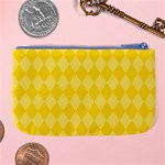 Yellow Diamonds Large Coin Purse Back