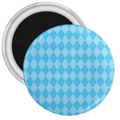 Baby Blue Design 3  Magnets