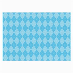 Baby Blue Design Large Glasses Cloth (2 Sides)