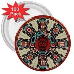 Grateful-dead-pacific-northwest-cover 3  Buttons (100 Pack)  by Sapixe