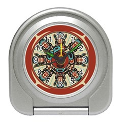 Grateful-dead-pacific-northwest-cover Travel Alarm Clock by Sapixe