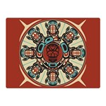 Grateful-dead-pacific-northwest-cover Double Sided Flano Blanket (Mini)  35 x27  Blanket Front