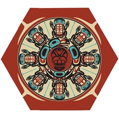 Grateful-dead-pacific-northwest-cover Wooden Puzzle Hexagon by Sapixe