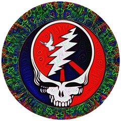 Grateful Dead - Wooden Puzzle Round by Sapixe