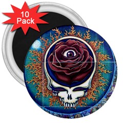 Grateful-dead-ahead-of-their-time 3  Magnets (10 Pack) 