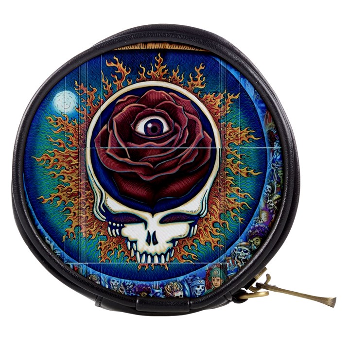 Grateful-dead-ahead-of-their-time Mini Makeup Bag