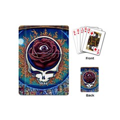 Grateful-dead-ahead-of-their-time Playing Cards Single Design (mini) by Sapixe