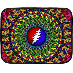 Grateful Dead Double Sided Fleece Blanket (mini)  by Sapixe