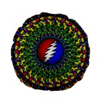 Grateful Dead Standard 15  Premium Flano Round Cushions Front