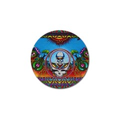 Grateful Dead Wallpapers Golf Ball Marker by Sapixe