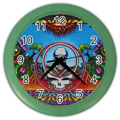 Grateful Dead Wallpapers Color Wall Clock