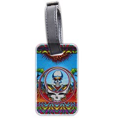 Grateful Dead Wallpapers Luggage Tag (two Sides) by Sapixe