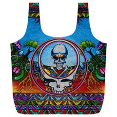 Grateful Dead Wallpapers Full Print Recycle Bag (xxxl) by Sapixe