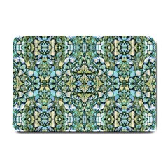 Stones Ornament Mosaic Print Pattern Small Doormat 