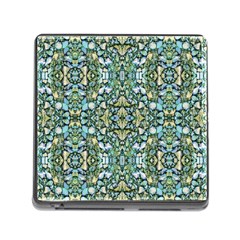 Stones Ornament Mosaic Print Pattern Memory Card Reader (square 5 Slot) by dflcprintsclothing