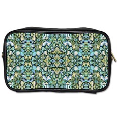 Stones Ornament Mosaic Print Pattern Toiletries Bag (one Side) by dflcprintsclothing