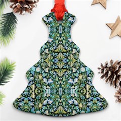 Stones Ornament Mosaic Print Pattern Ornament (christmas Tree)  by dflcprintsclothing