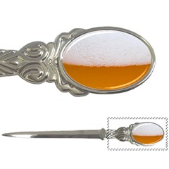 Beer Foam Bubbles Alcohol  Glass Letter Opener by Amaryn4rt