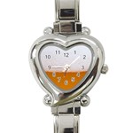 Beer Foam Bubbles Alcohol  Glass Heart Italian Charm Watch Front