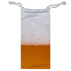 Beer Foam Bubbles Alcohol  Glass Jewelry Bag by Amaryn4rt