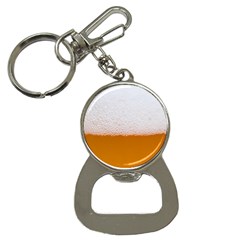 Beer Foam Bubbles Alcohol  Glass Bottle Opener Key Chain by Amaryn4rt