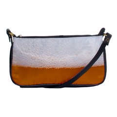 Beer Foam Bubbles Alcohol  Glass Shoulder Clutch Bag by Amaryn4rt