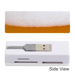 Beer Foam Bubbles Alcohol  Glass Memory Card Reader (stick) by Amaryn4rt