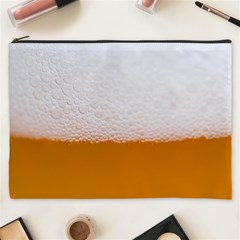 Beer Foam Bubbles Alcohol  Glass Cosmetic Bag (xxxl) by Amaryn4rt