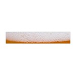 Beer Foam Bubbles Alcohol  Glass Flano Scarf (Mini) Front