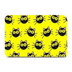 Cats Heads Pattern Design Plate Mats by Amaryn4rt