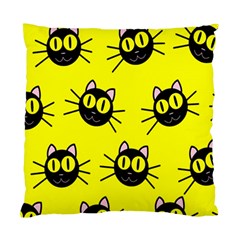 Cats Heads Pattern Design Standard Cushion Case (two Sides) by Amaryn4rt