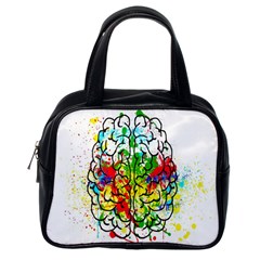 Brain Mind Psychology Idea Hearts Classic Handbag (one Side) by Amaryn4rt