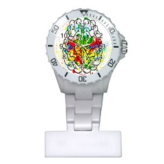 Brain Mind Psychology Idea Hearts Plastic Nurses Watch by Amaryn4rt