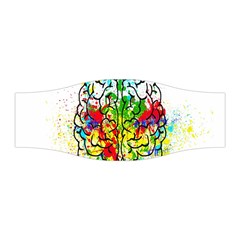 Brain Mind Psychology Idea Hearts Stretchable Headband by Amaryn4rt