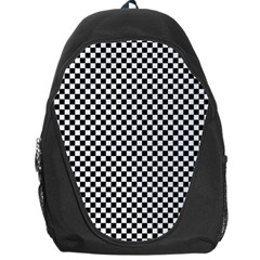 Black And White Checkerboard Background Board Checker Backpack Bag