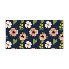 Flower White Grey Pattern Floral Yoga Headband