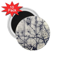 Black And White Botanical Motif Artwork 2 2 25  Magnets (10 Pack)  by dflcprintsclothing