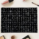 Alchemical Symbols - Collected Inverted Cosmetic Bag (XXL) Front