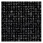 Alchemical Symbols - Collected Inverted Large Satin Scarf (Square) Front