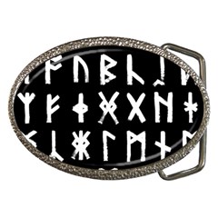 The Anglo Saxon Futhorc Collected Inverted Belt Buckles