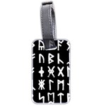 The Anglo Saxon Futhorc Collected Inverted Luggage Tag (two sides) Front