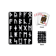 The Anglo Saxon Futhorc Collected Inverted Playing Cards Single Design (mini) by WetdryvacsLair