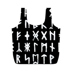 The Anglo Saxon Futhorc Collected Inverted Full Print Recycle Bag (M)